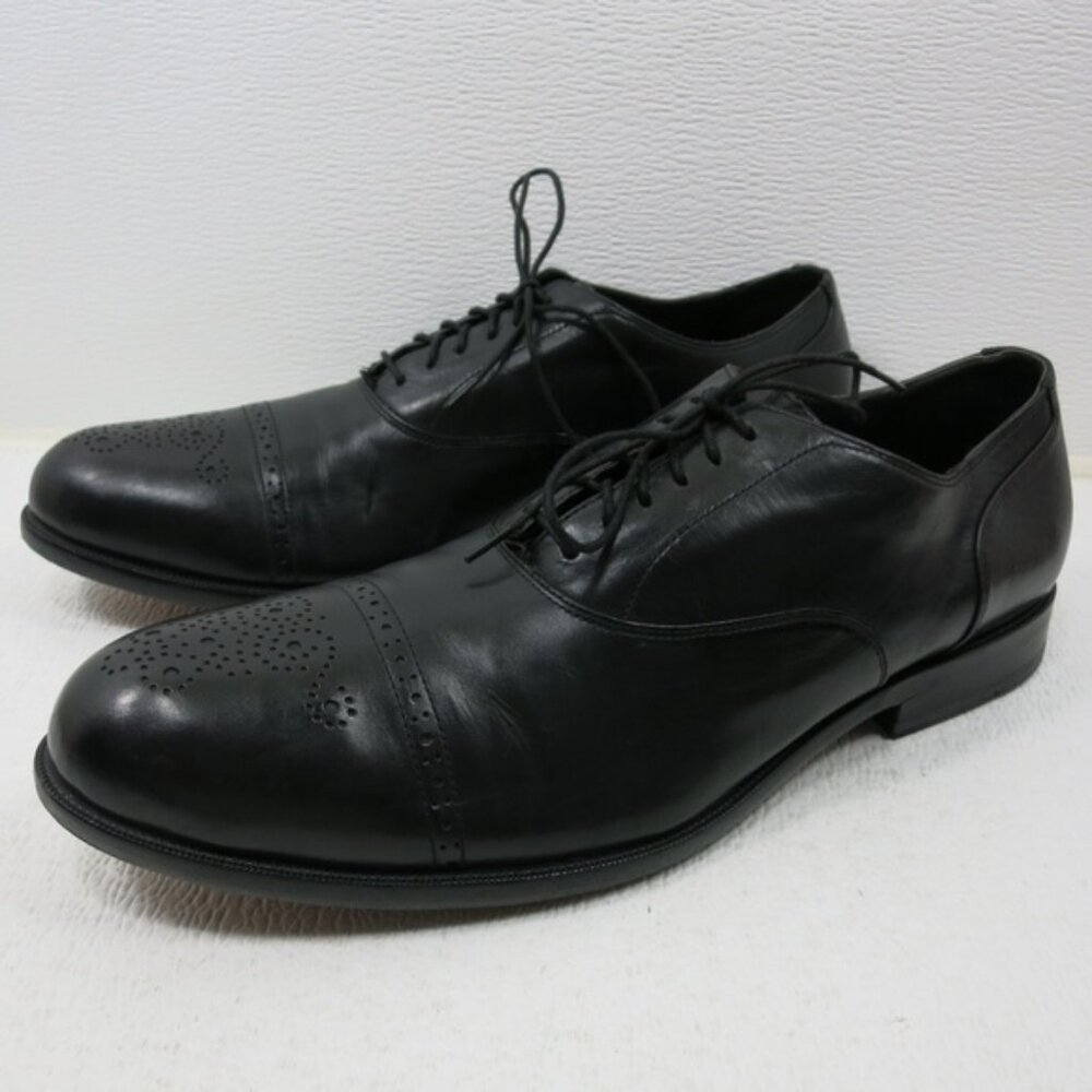 Cole Haan Medallion Cap Toe Leather Dress Oxfords Men's Footwear Dress Shoes 12